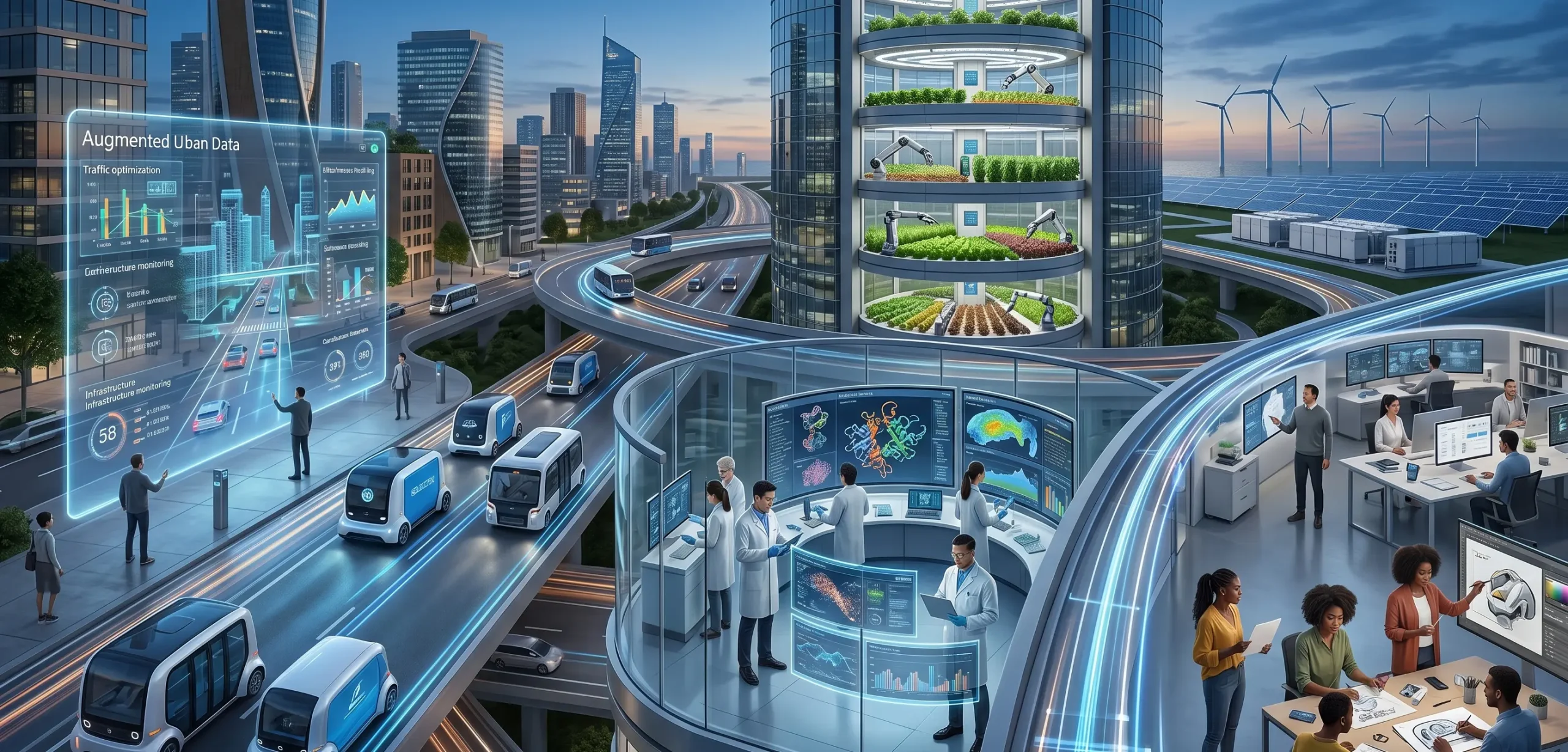 Chart showing global AI market growth from 2024 to 2033